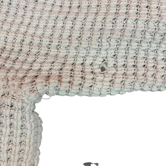 Natural Reflections Womens Off White Waffle Knit Pullover Sweater Size 2XL READ‌ - Picture 8 of 8